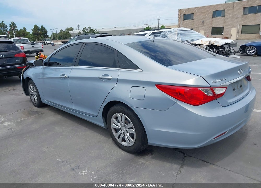 2012 HYUNDAI SONATA GLS VIN: 5NPEB4AC7CH327891