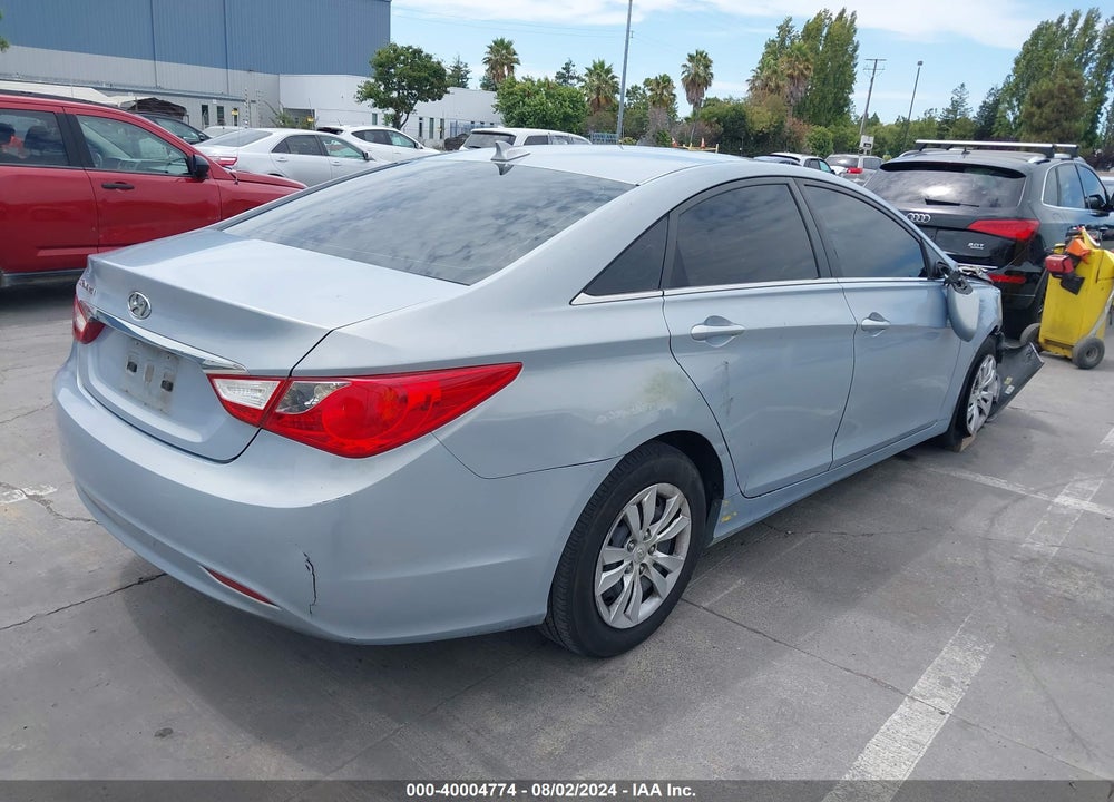 2012 HYUNDAI SONATA GLS VIN: 5NPEB4AC7CH327891