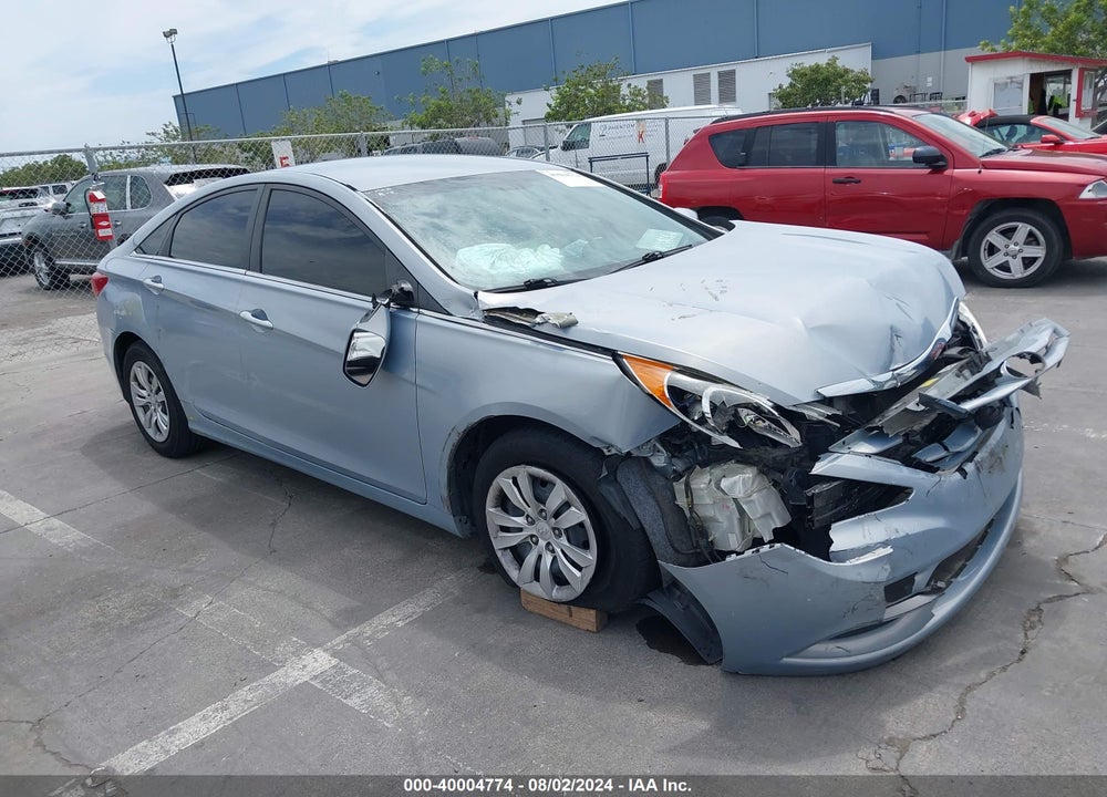 2012 HYUNDAI SONATA GLS VIN: 5NPEB4AC7CH327891
