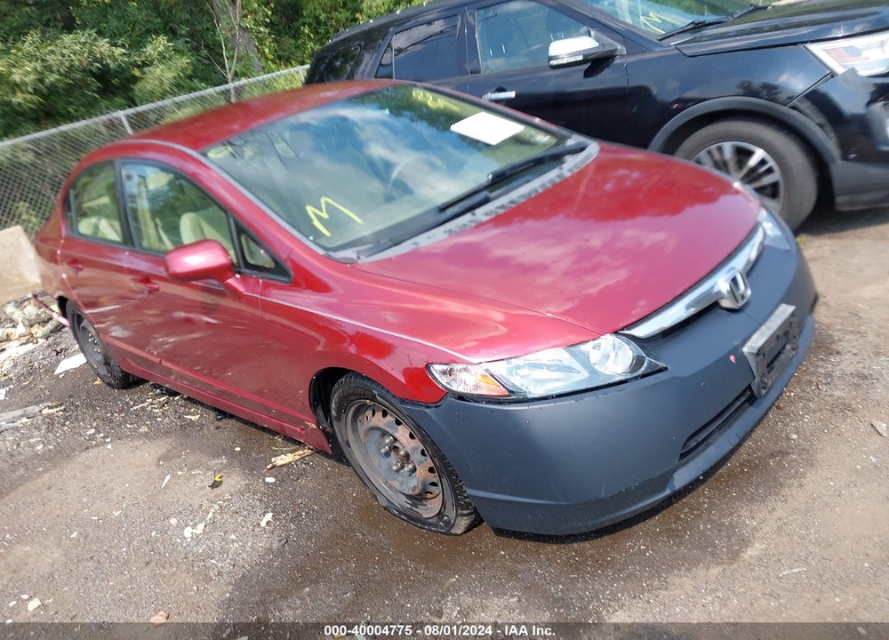 2007 HONDA CIVIC LX VIN: 2HGFA16577H507680
