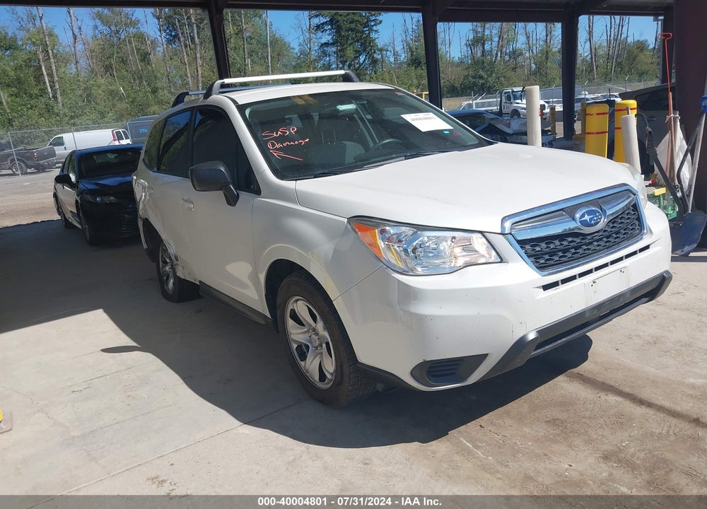 2014 SUBARU FORESTER 2.5I VIN: JF2SJAAC8EH513348