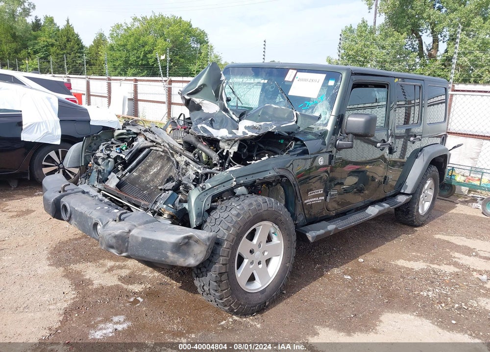 2011 JEEP WRANGLER UNLIMITED SPORT VIN: 1J4HA3H13BL613398