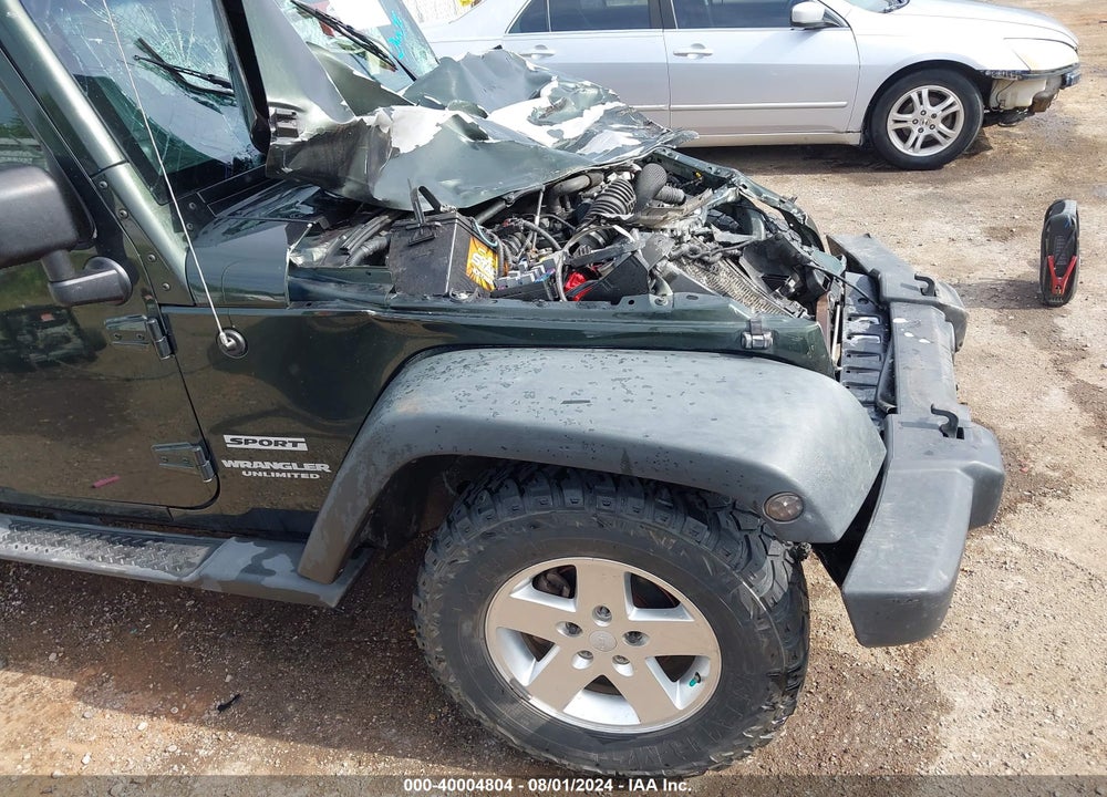 2011 JEEP WRANGLER UNLIMITED SPORT VIN: 1J4HA3H13BL613398