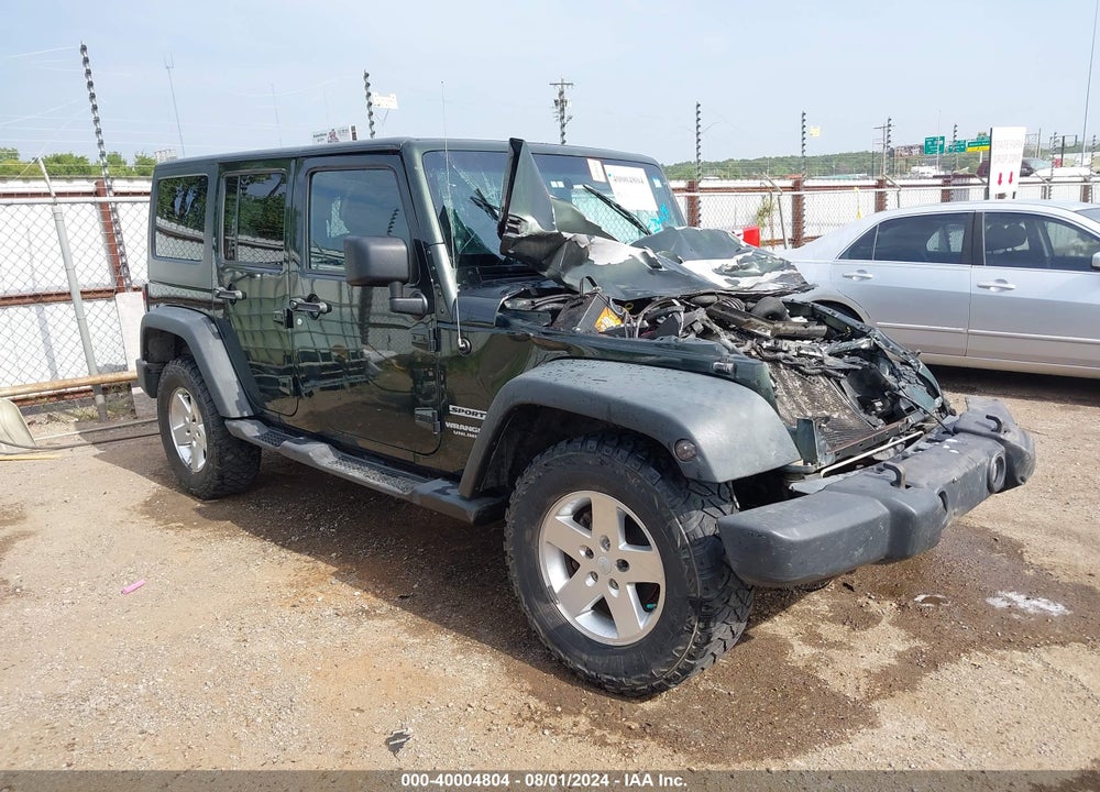 2011 JEEP WRANGLER UNLIMITED SPORT VIN: 1J4HA3H13BL613398