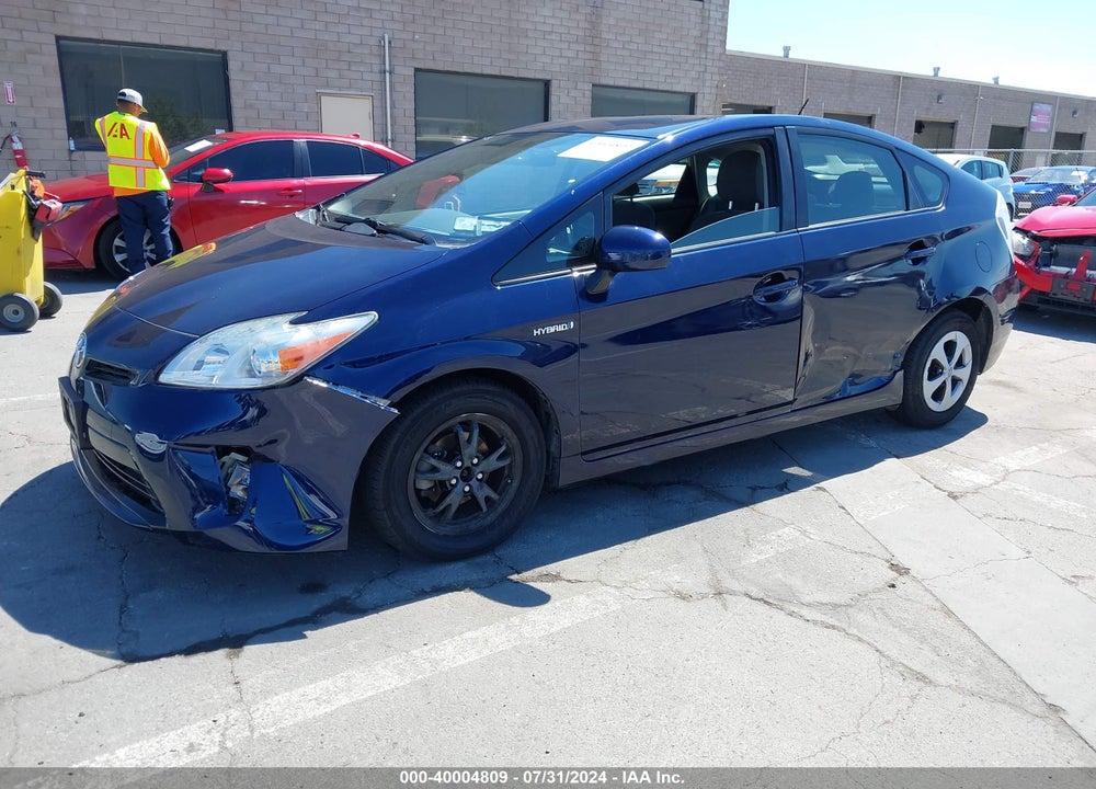 2015 TOYOTA PRIUS THREE VIN: JTDKN3DU7F0426947