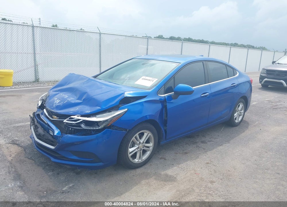 2017 CHEVROLET CRUZE LT AUTO VIN: 1G1BE5SM8H7184641