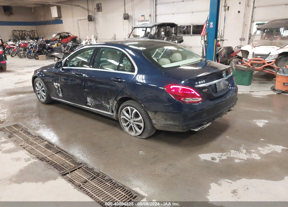 2016 MERCEDES-BENZ C 300 4MATIC/LUXURY 4MATIC/SPORT 4MATIC VIN: 55SWF4KB2GU106863