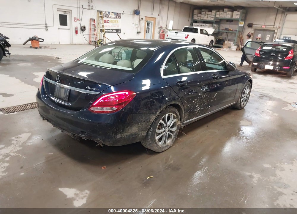 2016 MERCEDES-BENZ C 300 4MATIC/LUXURY 4MATIC/SPORT 4MATIC VIN: 55SWF4KB2GU106863