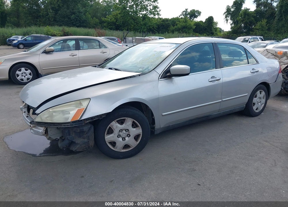 2007 HONDA ACCORD 2.4 LX VIN: 1HGCM56487A101690