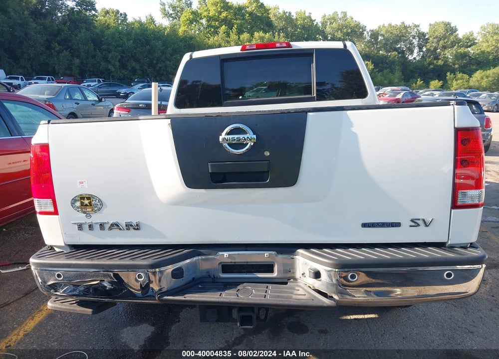 2012 NISSAN TITAN SV VIN: 1N6BA0ED2CN314951