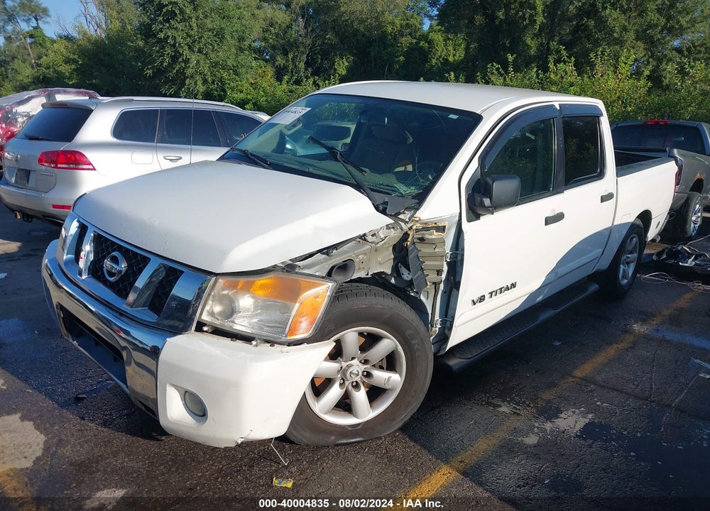 2012 NISSAN TITAN SV VIN: 1N6BA0ED2CN314951