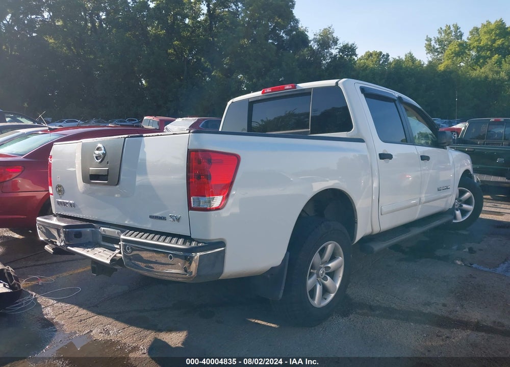 2012 NISSAN TITAN SV VIN: 1N6BA0ED2CN314951