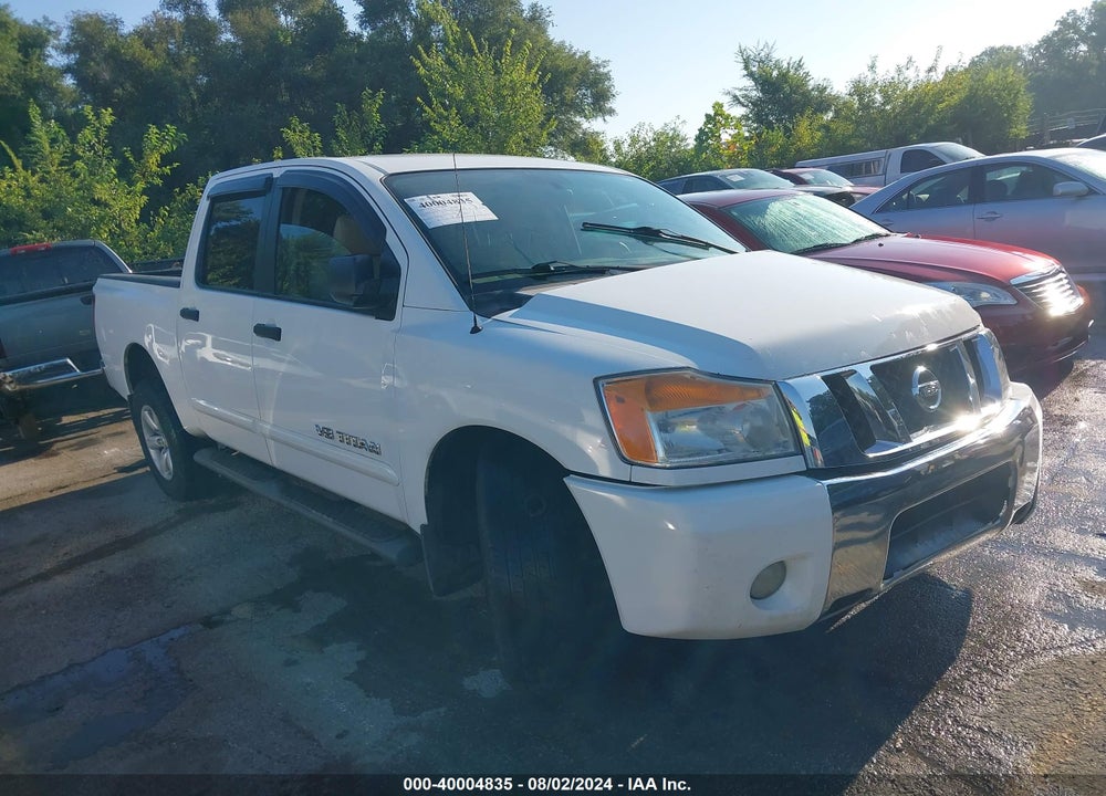 2012 NISSAN TITAN SV VIN: 1N6BA0ED2CN314951