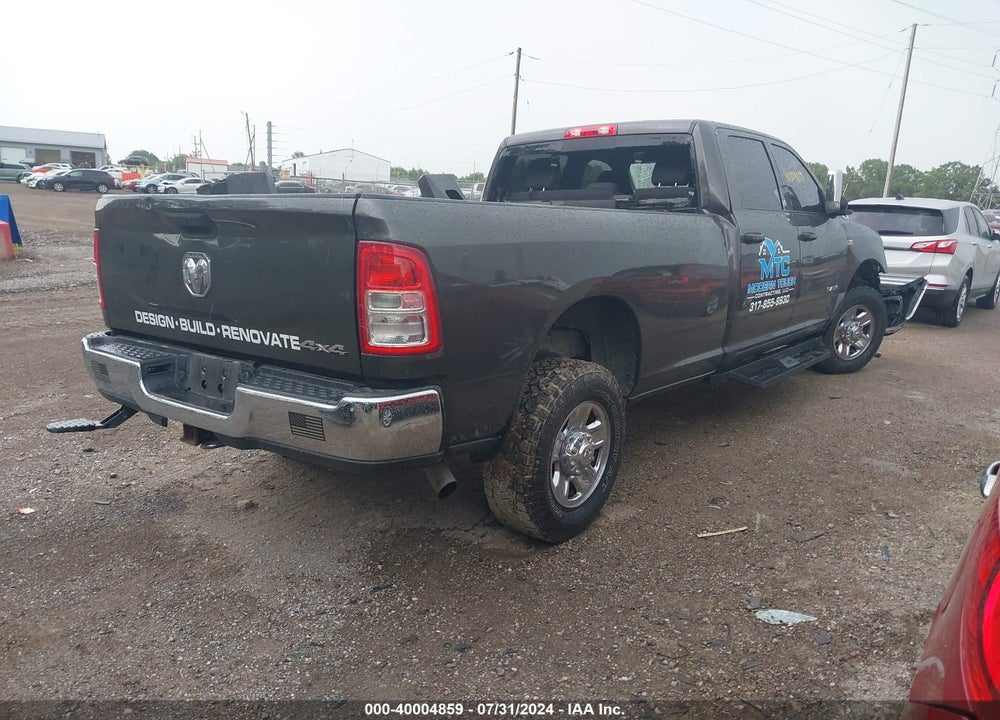 2022 RAM 2500 TRADESMAN 4X4 8' BOX VIN: 3C6UR5HJ0NG251273