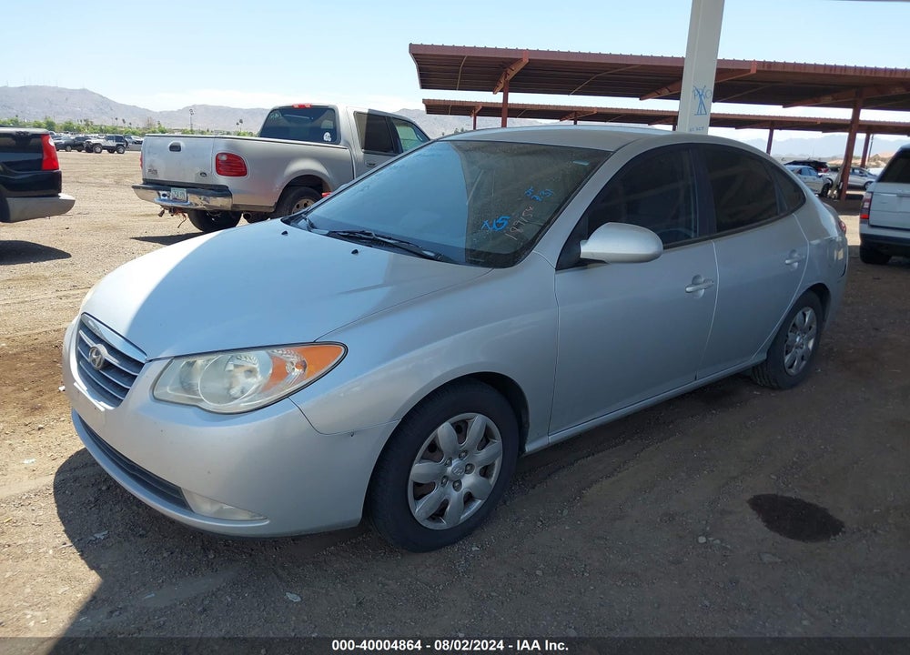 2007 HYUNDAI ELANTRA GLS/LIMITED/SE VIN: KMHDU46D77U189154