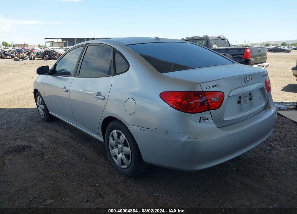 2007 HYUNDAI ELANTRA GLS/LIMITED/SE VIN: KMHDU46D77U189154