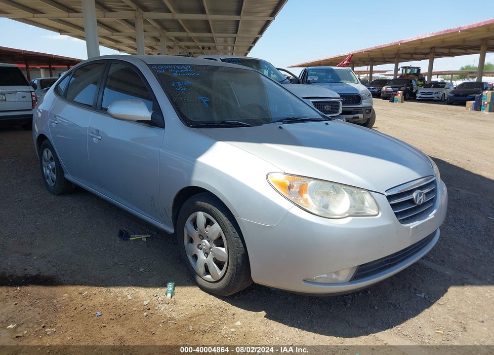 2007 HYUNDAI ELANTRA GLS/LIMITED/SE VIN: KMHDU46D77U189154