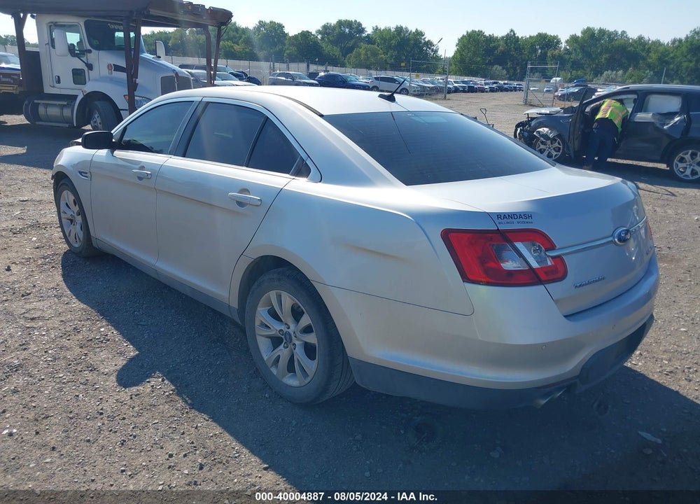 2011 FORD TAURUS SEL VIN: 1FAHP2HW6BG185979