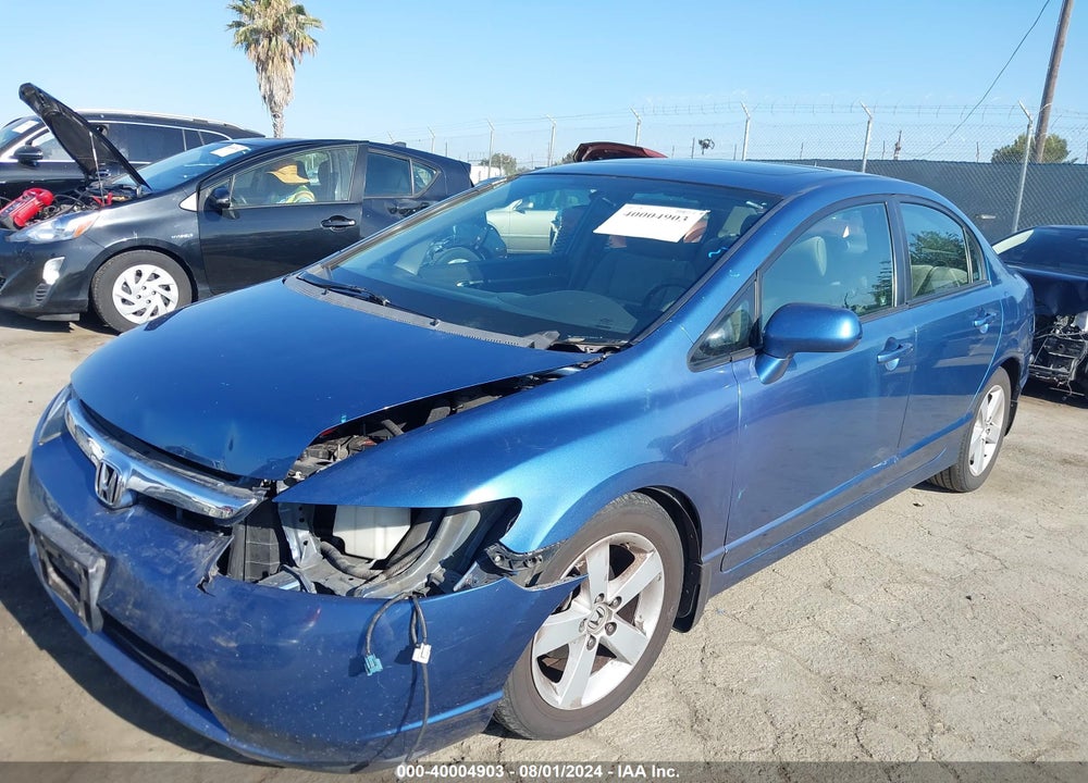 2007 HONDA CIVIC EX VIN: 1HGFA16807L009141