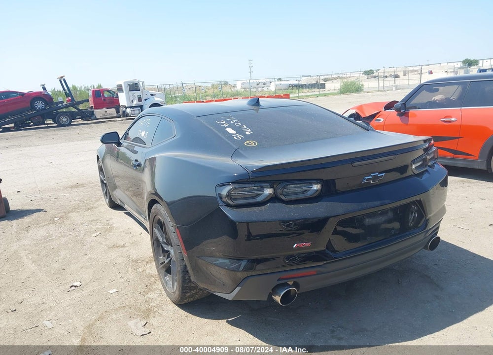 2021 CHEVROLET CAMARO RWD LT1 VIN: 1G1FF1R78M0123705