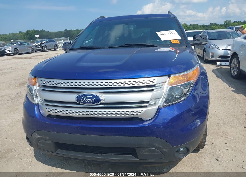 2013 FORD EXPLORER XLT VIN: 1FM5K7D85DGA79134