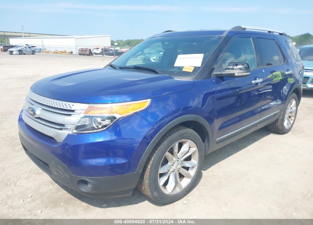 2013 FORD EXPLORER XLT VIN: 1FM5K7D85DGA79134