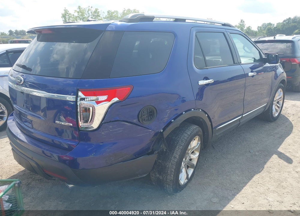 2013 FORD EXPLORER XLT VIN: 1FM5K7D85DGA79134