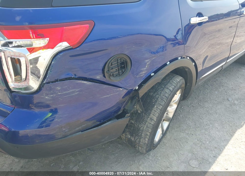 2013 FORD EXPLORER XLT VIN: 1FM5K7D85DGA79134