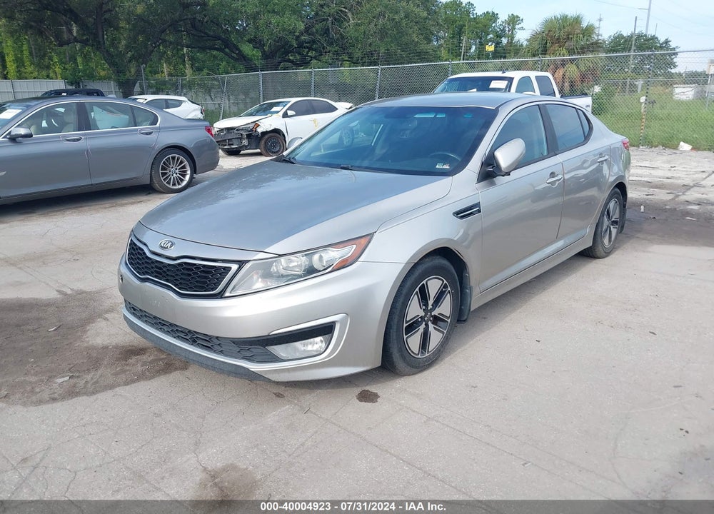 2012 KIA OPTIMA HYBRID EX VIN: KNAGM4ADXC5026797