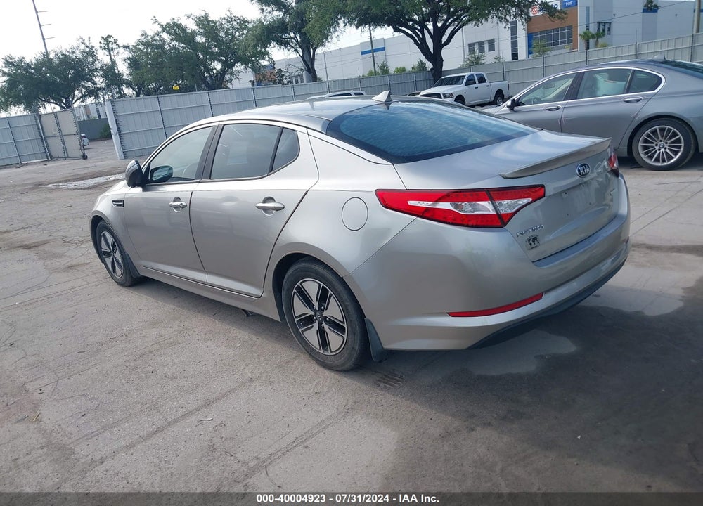 2012 KIA OPTIMA HYBRID EX VIN: KNAGM4ADXC5026797