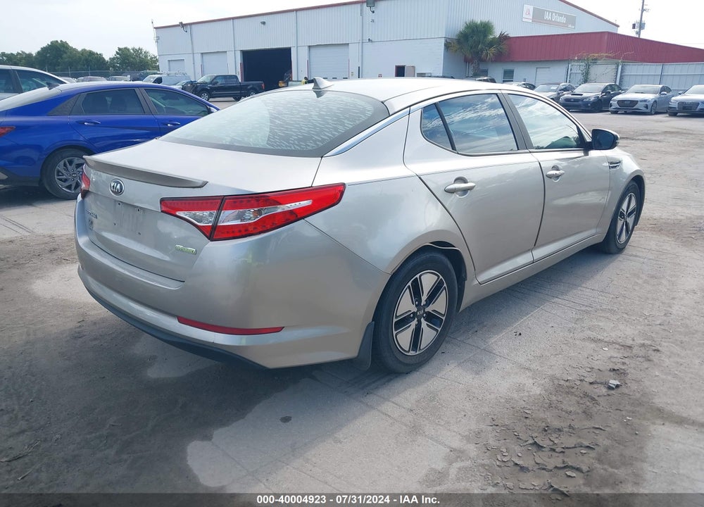 2012 KIA OPTIMA HYBRID EX VIN: KNAGM4ADXC5026797