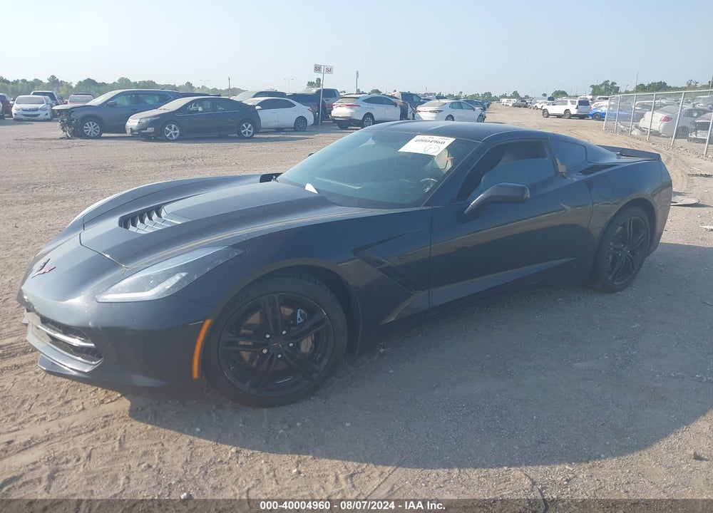 2017 CHEVROLET CORVETTE STINGRAY VIN: 1G1YB2D74H5106068
