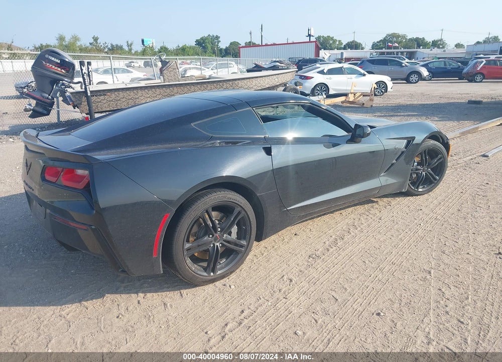 2017 CHEVROLET CORVETTE STINGRAY VIN: 1G1YB2D74H5106068