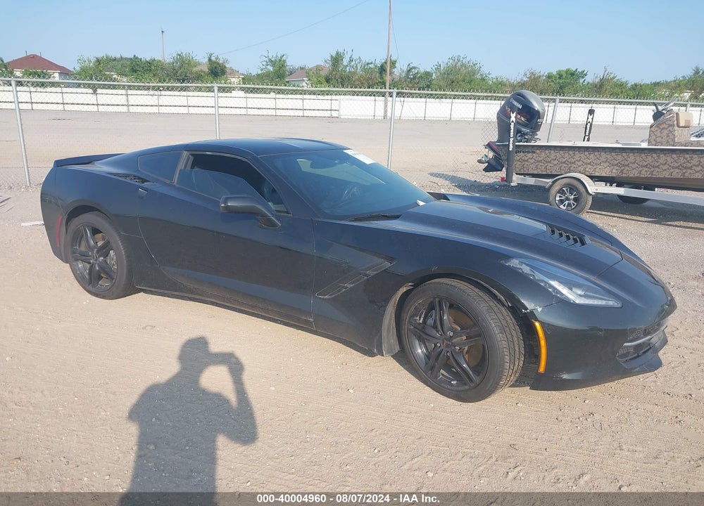 2017 CHEVROLET CORVETTE STINGRAY VIN: 1G1YB2D74H5106068