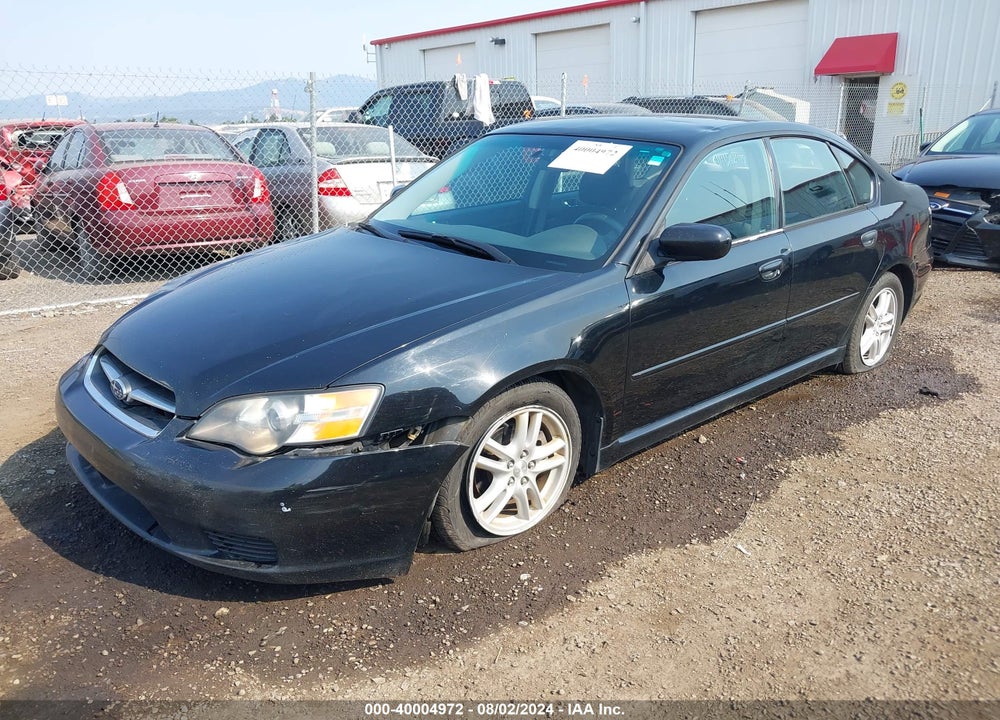 2005 SUBARU LEGACY 2.5I VIN: 4S3BL616X57216281
