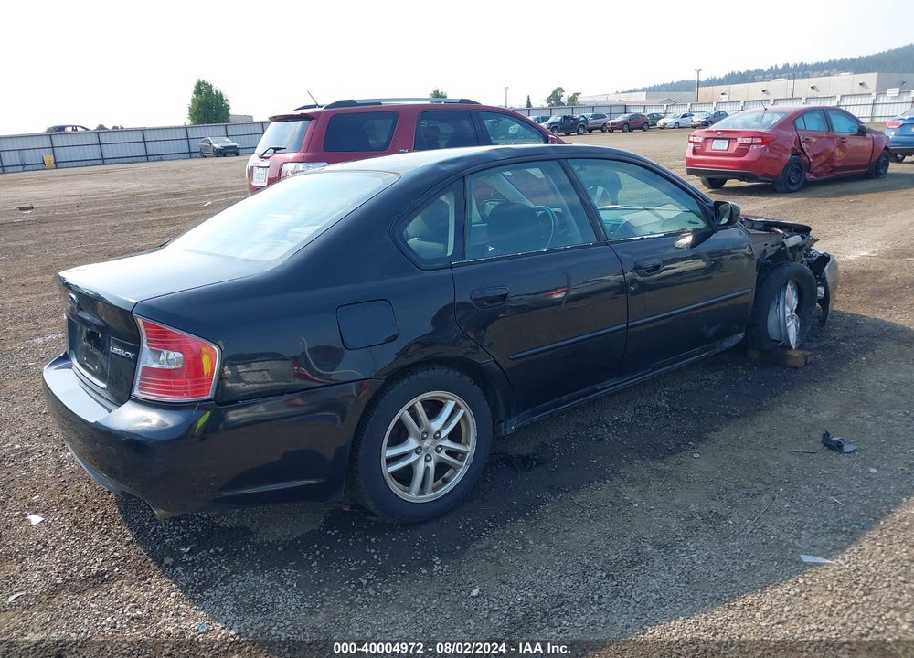2005 SUBARU LEGACY 2.5I VIN: 4S3BL616X57216281