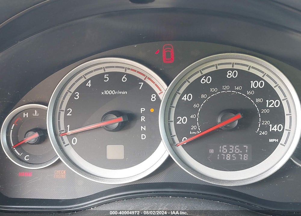 2005 SUBARU LEGACY 2.5I VIN: 4S3BL616X57216281