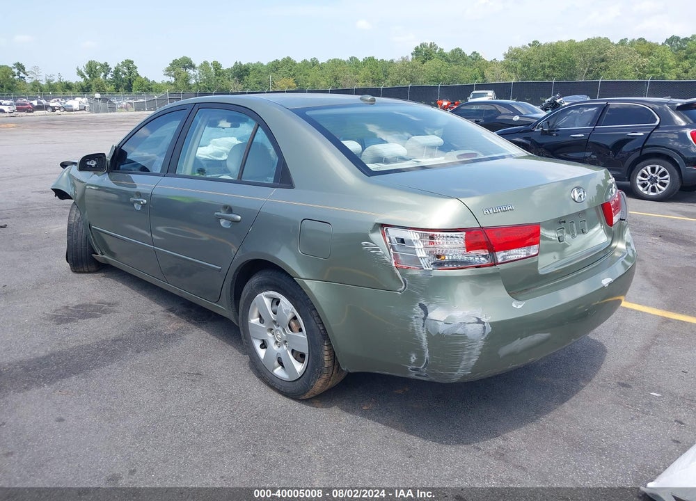 2008 HYUNDAI SONATA GLS VIN: 5NPET46C18H307505