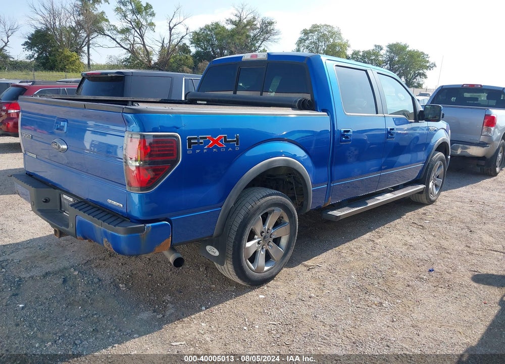 2011 FORD F-150 FX4 VIN: 1FTFW1EF1BKD37831
