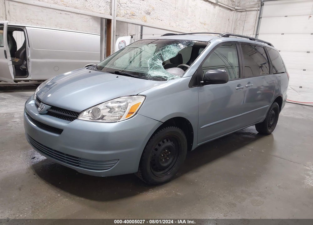2004 TOYOTA SIENNA LE VIN: 5TDBA23C44S019063