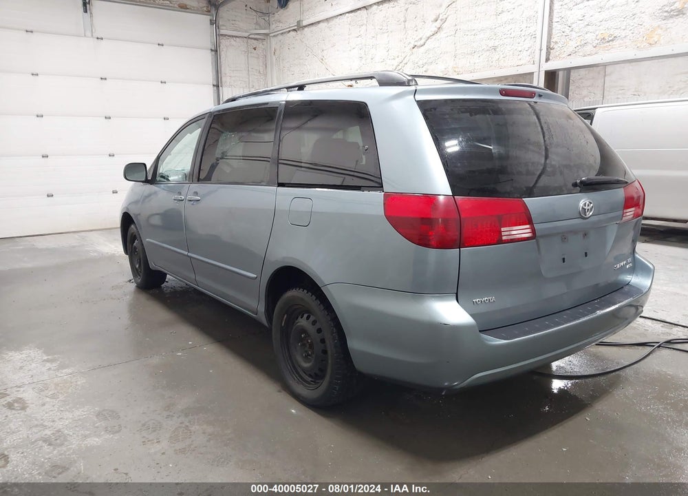 2004 TOYOTA SIENNA LE VIN: 5TDBA23C44S019063