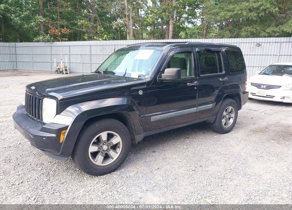 2008 JEEP LIBERTY SPORT VIN: 1J8GN28K98W218151