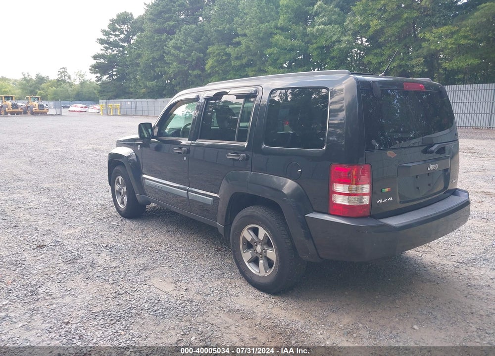 2008 JEEP LIBERTY SPORT VIN: 1J8GN28K98W218151