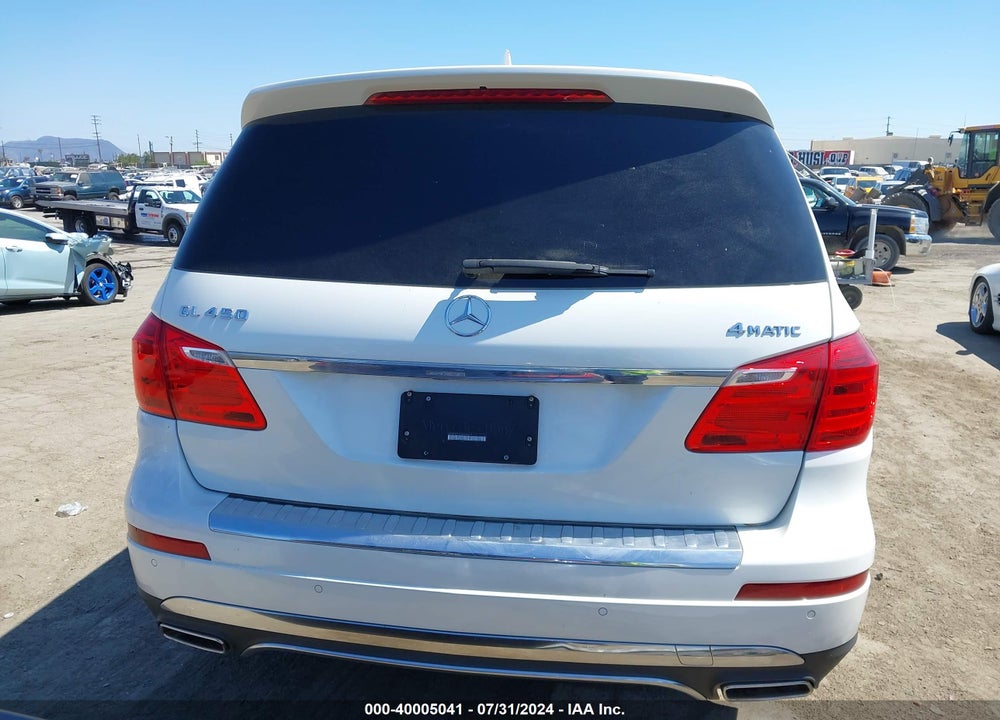 2016 MERCEDES-BENZ GL 450 4MATIC VIN: 4JGDF6EE3GA699969