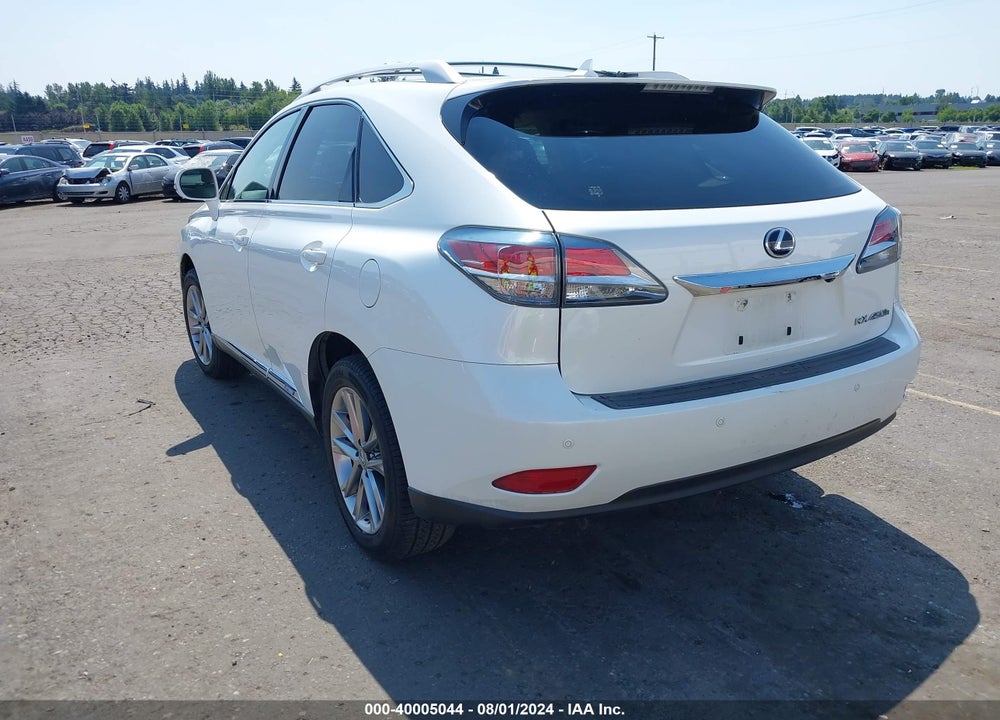 2013 LEXUS RX 450H VIN: JTJBC1BAXD2446739