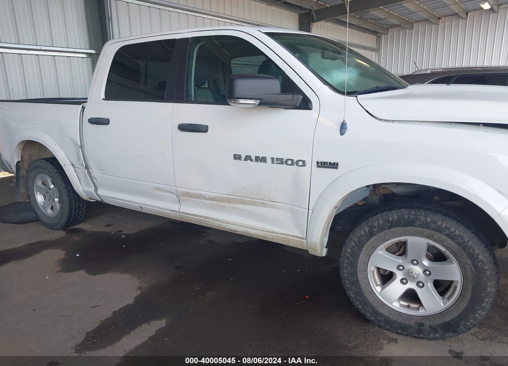 2012 RAM 1500 SLT VIN: 1C6RD7LT7CS247915