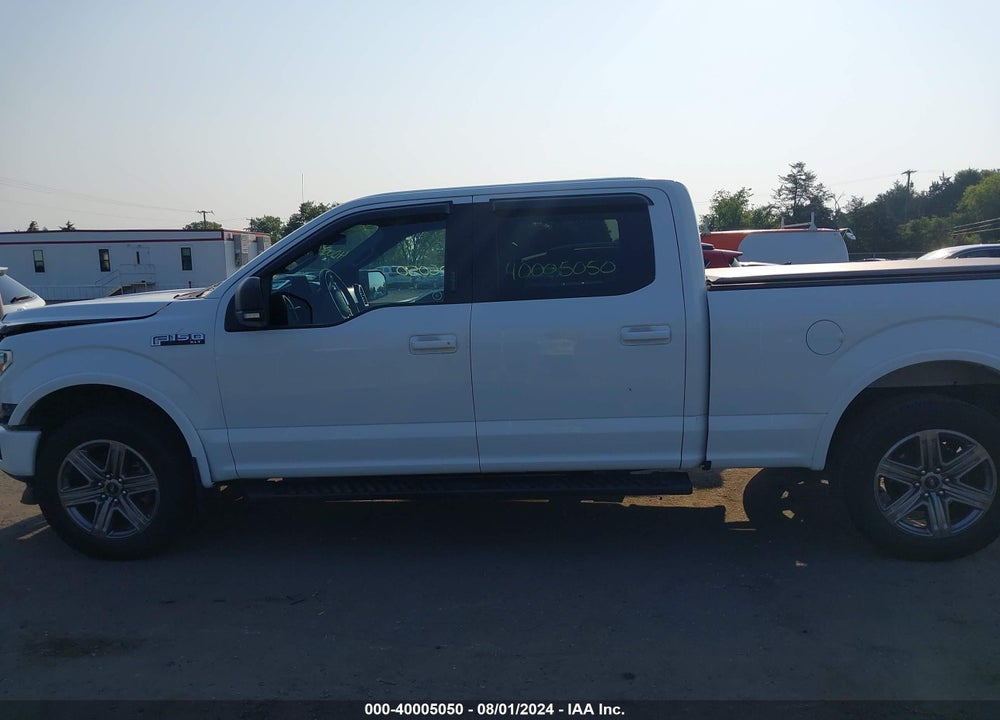 2019 FORD F-150 XLT VIN: 1FTFW1E41KFA70312