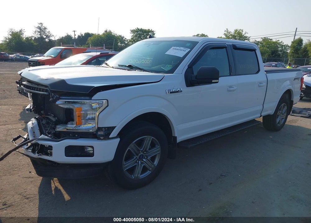2019 FORD F-150 XLT VIN: 1FTFW1E41KFA70312
