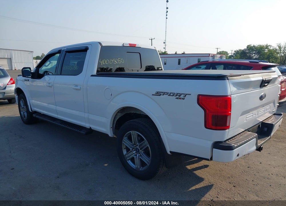 2019 FORD F-150 XLT VIN: 1FTFW1E41KFA70312
