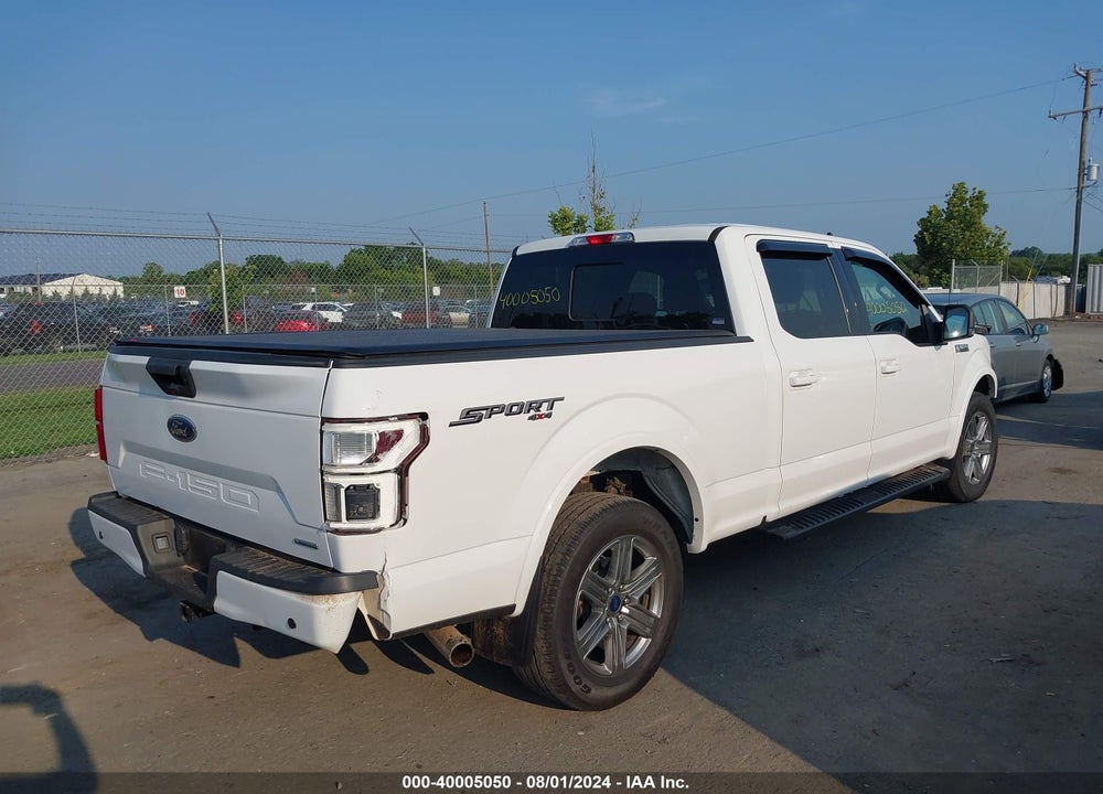 2019 FORD F-150 XLT VIN: 1FTFW1E41KFA70312